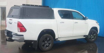 Hard Top Metálico Toyota Hilux Revo/Rocco con ventanas abatibles